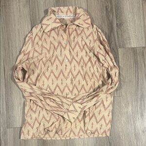 Alix of Bohemia Elton Zig Zag New With Tags